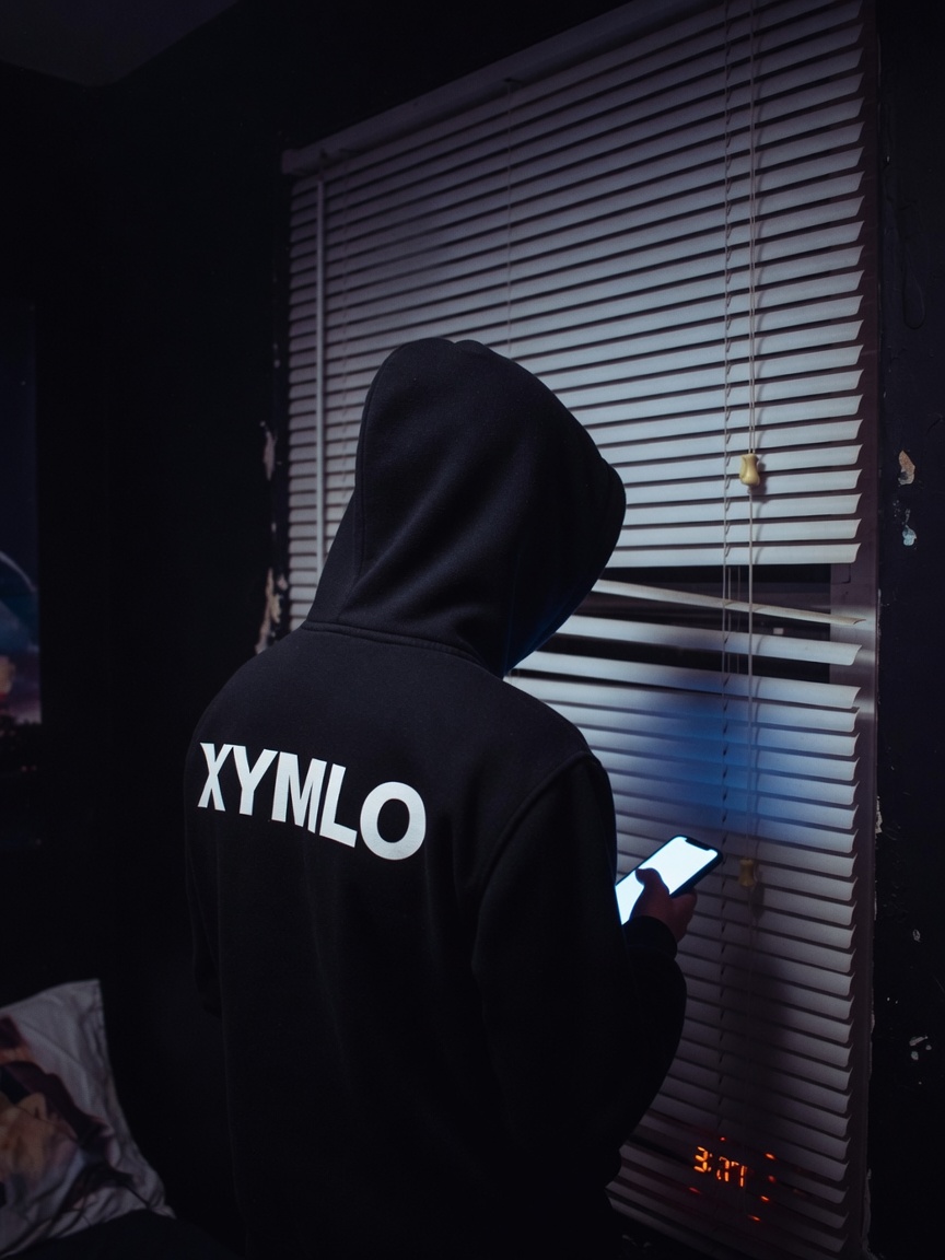 XYMLO hoodie back print
